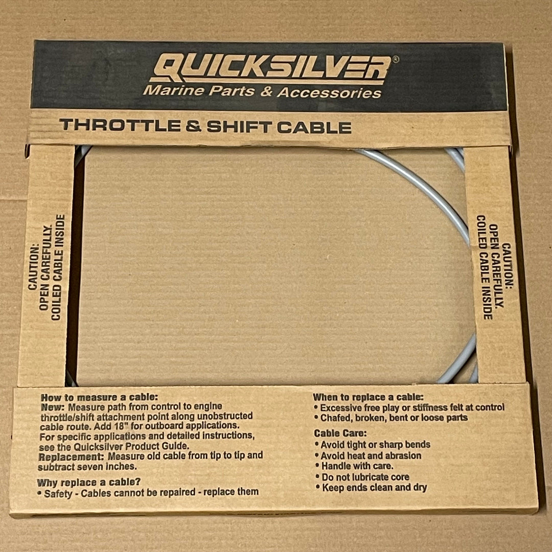 Mercury Marine 8M0082488 Quicksilver Throttle and Shift Cable 15'