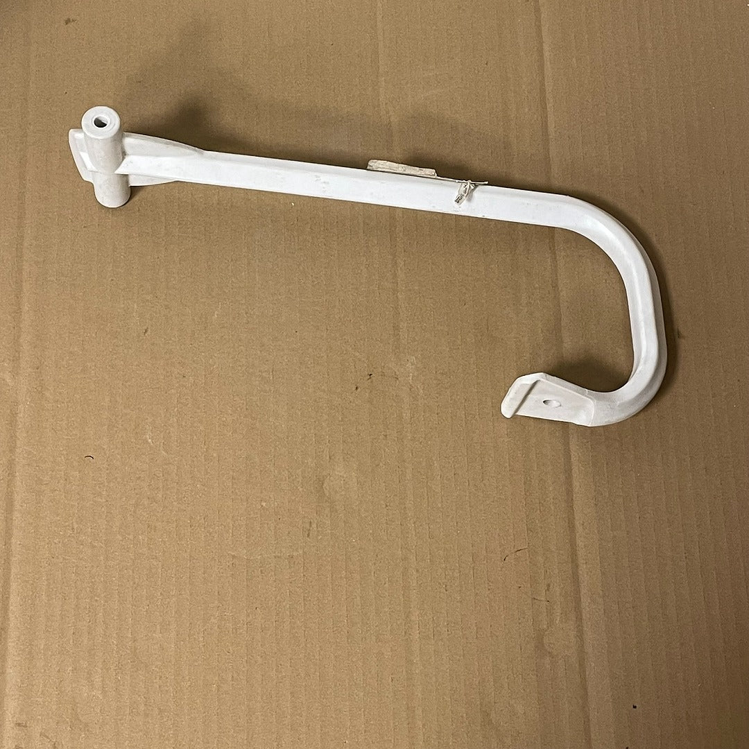 Polaris 5435681-133 Bright White Plastic Ski Toe