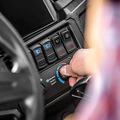 Polaris 2880023 Black In-Cab Heater and Defrost Kit