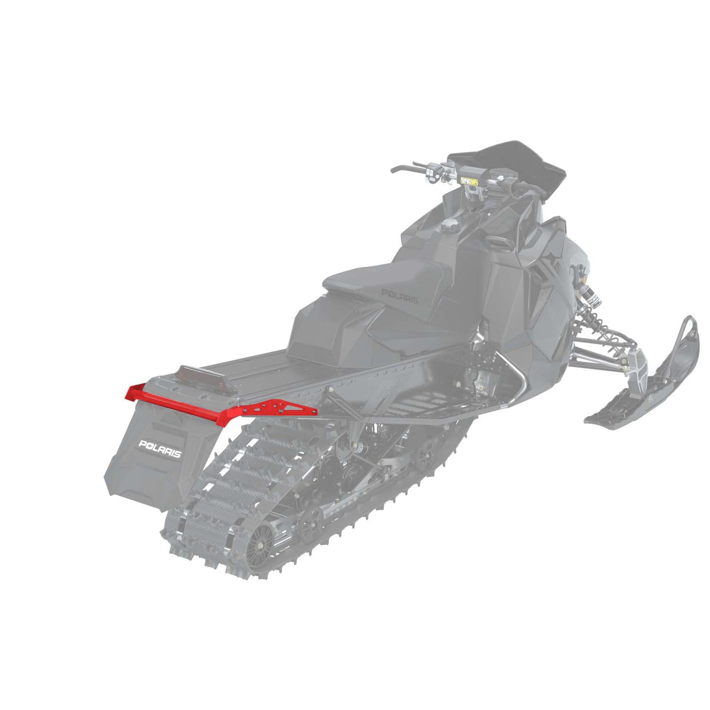 Polaris 2881941-293 Indy Red Elite Rear Bumper