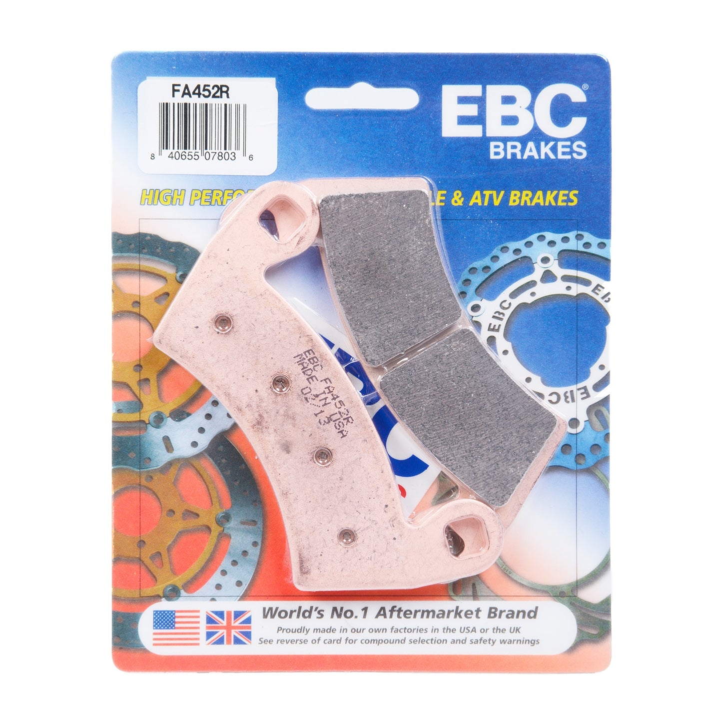 EBC FA452R “R“ LongLife Sintered Brake Pad