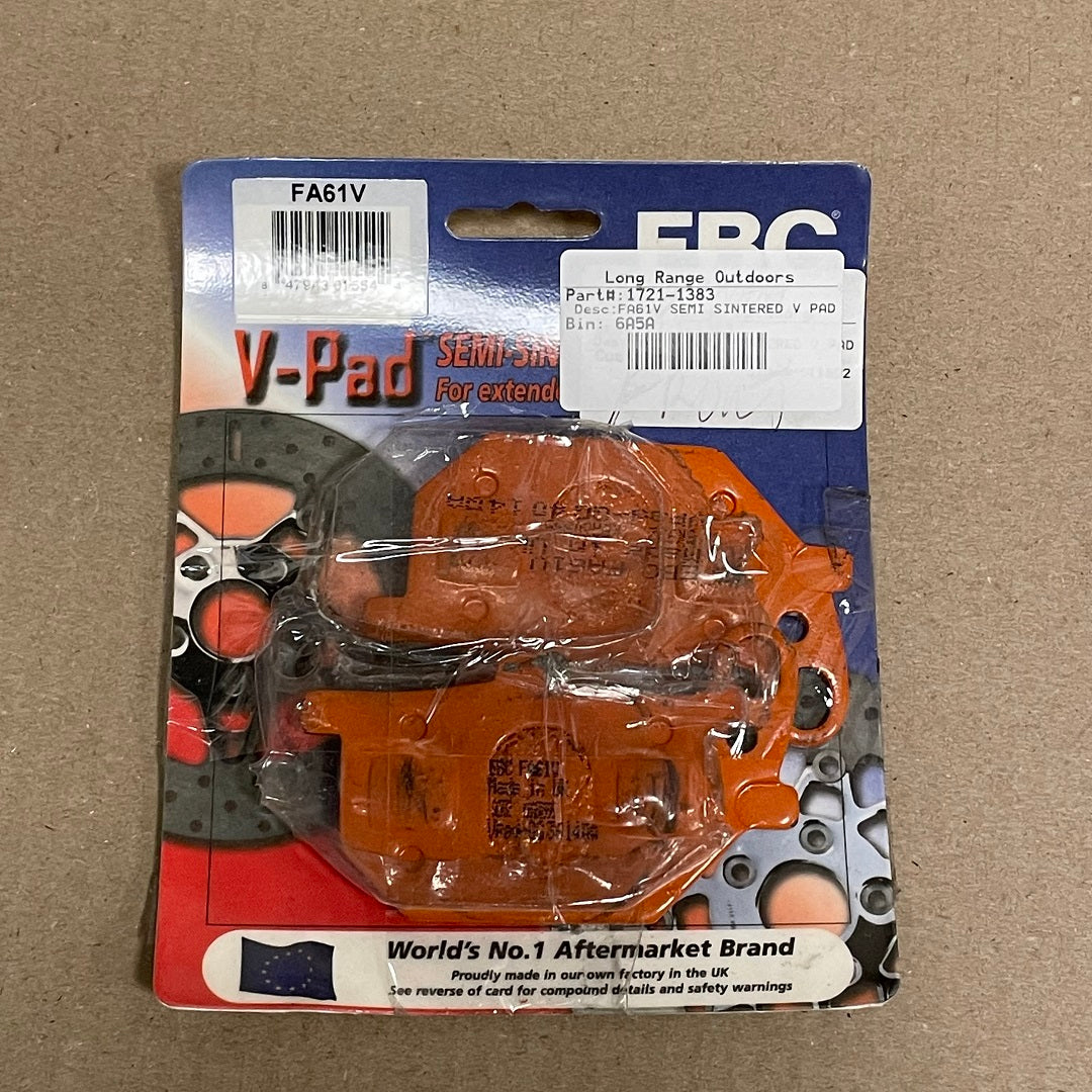 EBC FA61V Semi-Sintered V Pad Brake Pads