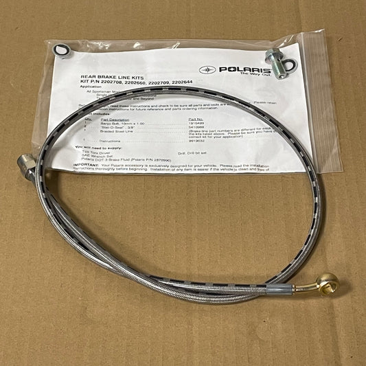 Polaris 2202644 Rear Right Brake Line Kit