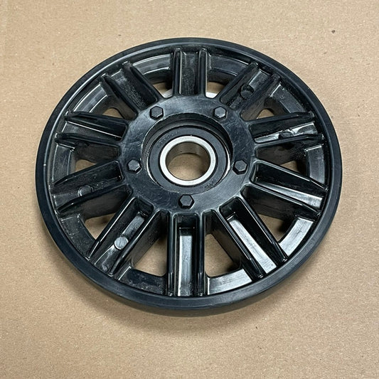Polaris 1590434-070 Gloss Black Idler Wheel Assembly 5.62 6004