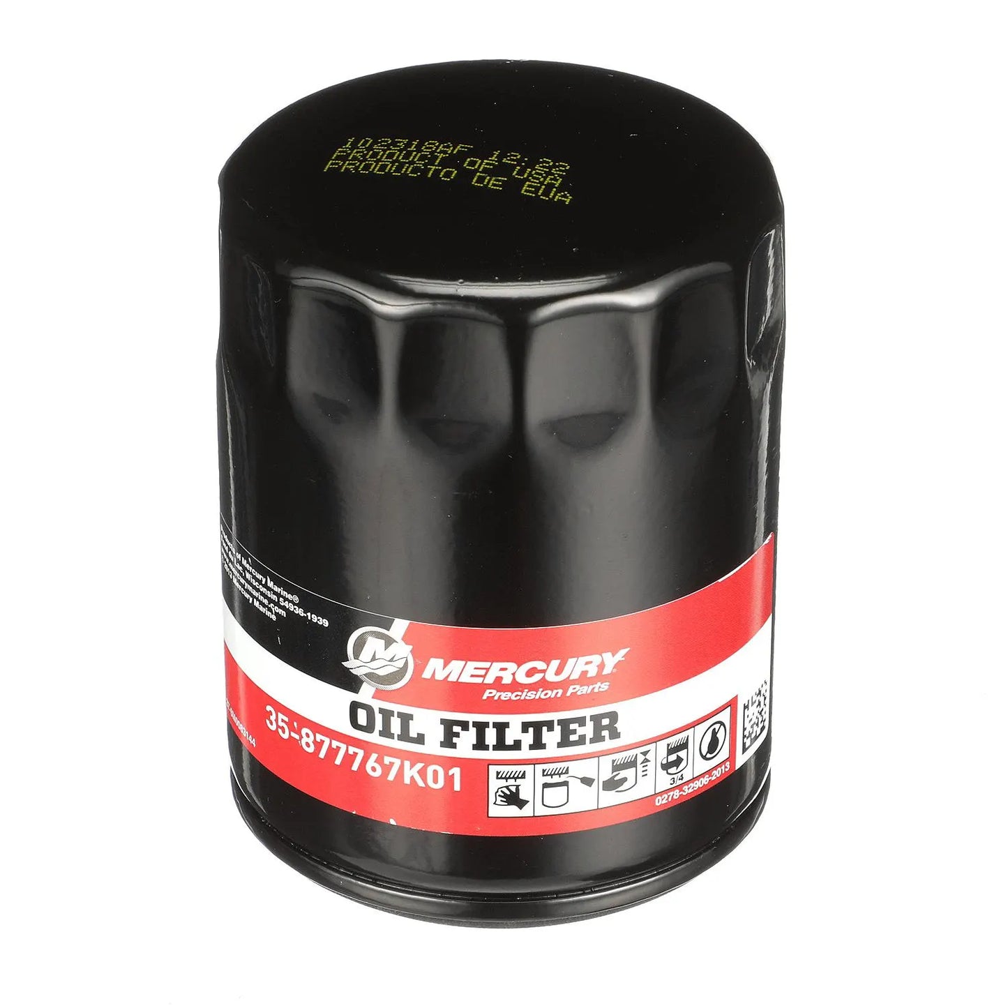 Mercury 877767K01 4-Stroke Engine Oil Filter