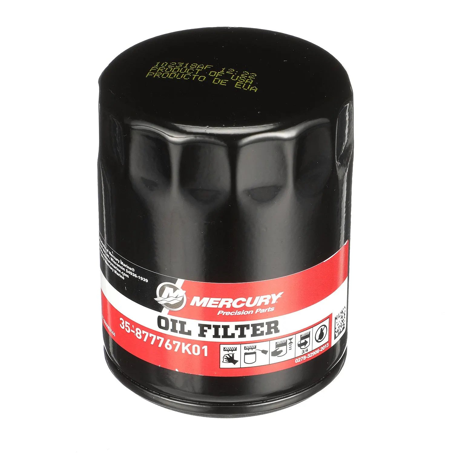 Mercury 877767K01 4-Stroke Engine Oil Filter