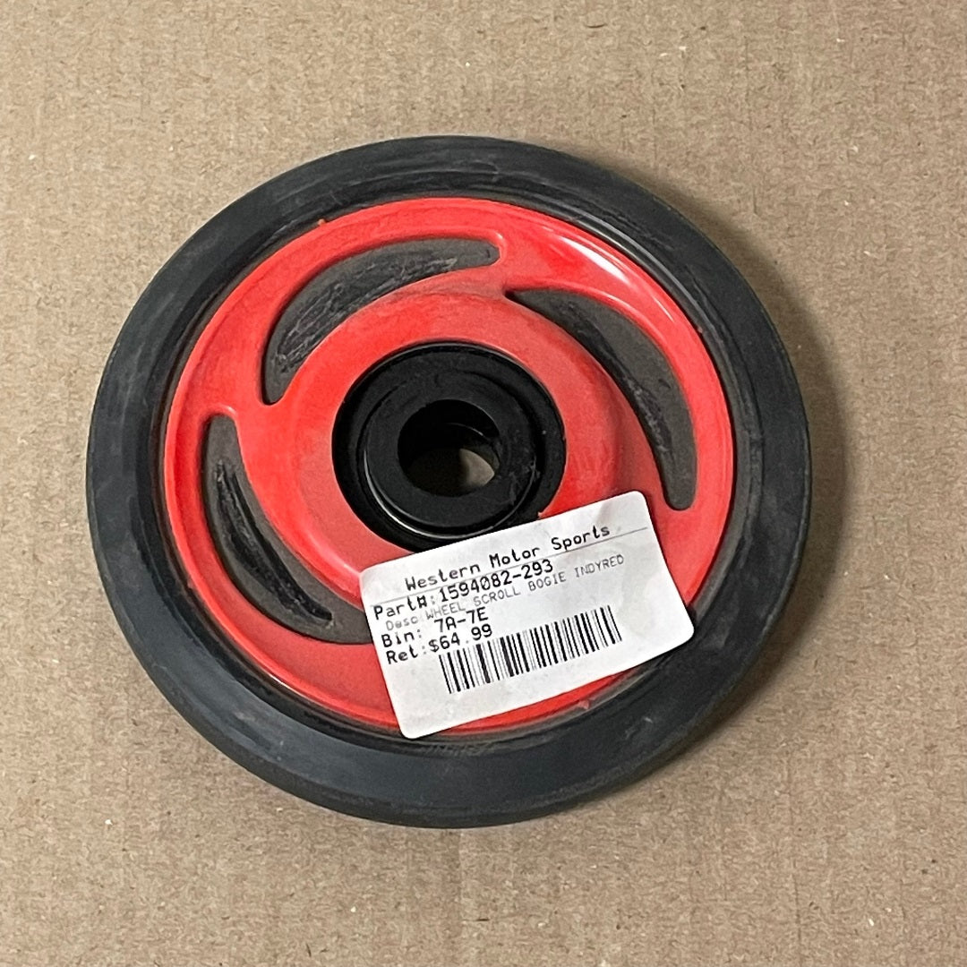 Polaris 1594082-293 Indy-Red Bogie Wheel Scroll
