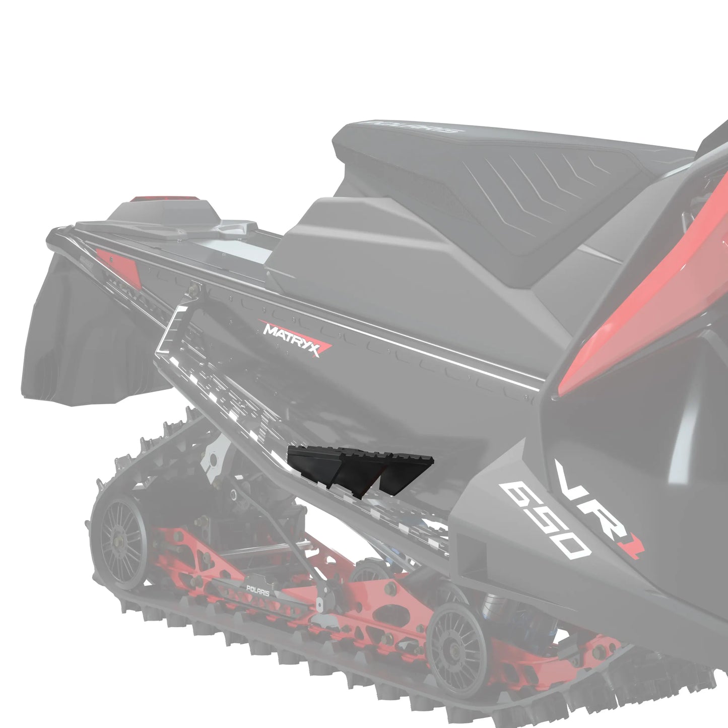 Polaris 2884813-067 Passenger Footrest Black