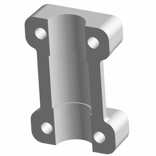 Polaris 5630187-067 Medium Gloss Black Handlebar Block