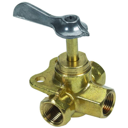 Scepter 3-Way Brass Valve